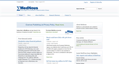 Desktop Screenshot of mednous.com