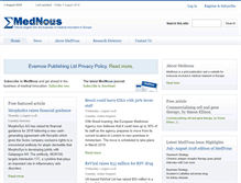 Tablet Screenshot of mednous.com